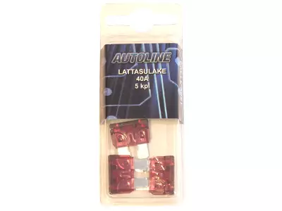 Lattasulake GM 40A 5 kpl - Sulakkeet ja sulakelajitelmat - 6438255114007 - 1
