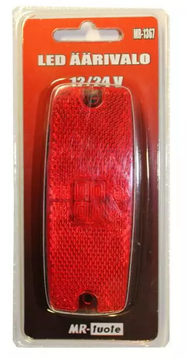 LED ÄÄRIVALO PUNAINEN 10-30V - Autotarvikkeet - 6430032151717 - 1