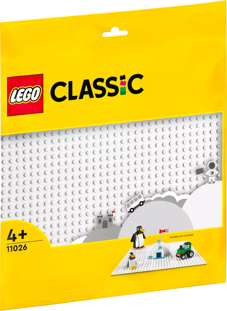 Lego 11026 Valkoinen rakennuslevy - Legot - 5702017185217 - 1