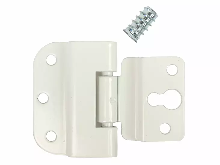 Lehtisarana 70x50mm 2kpl valkoinen - Saranat - 6414675012017 - 1