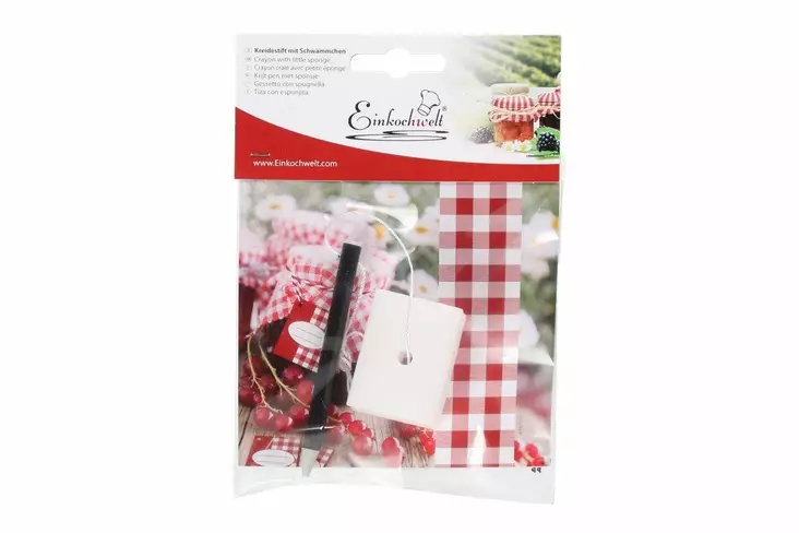 Liitukynä ja pyyhesieni - Puuvärikynät ja liidut - 4037839423867 - 1