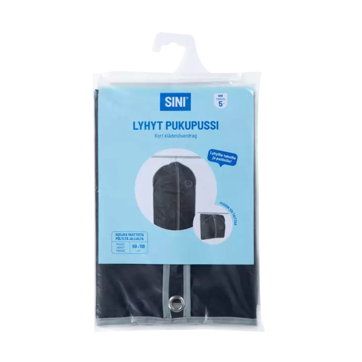 Lyhyt pukupussi 110 x 59 cm - Pukupussit - 6423800014307 - 1