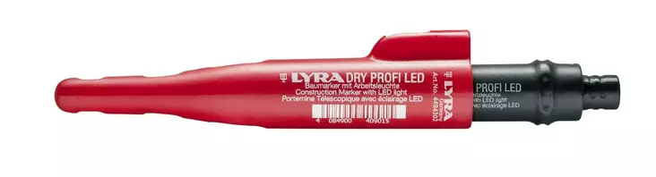 Lyra rakennusmarkkeri dry profi led kp - Merkkausvälineet - 4084900409107 - 1