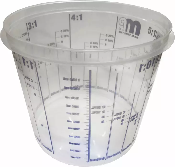 Mipa maalin mittamuki 1,4L - Sekoitusastiat ja rakennuspaljut - 4016176205527 - 1