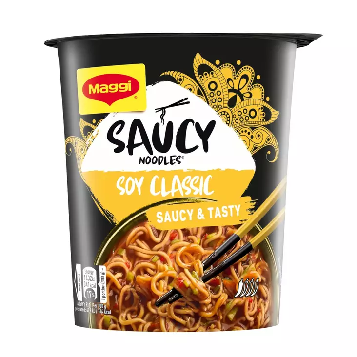 Maggi saucy soy classic nuudeli 75g - Valmisruokasäilykkeet - 7613287588517 - 1