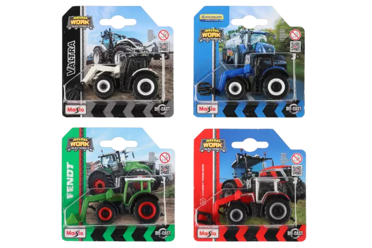 Maisto mini traktori etukuormaajalla - Leikkiautot ja kauko-ohjattavat autot - 6410416155357 - 6