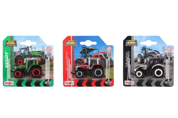 Maisto mini työkoneet traktori lajitelma - Leikkiautot ja kauko-ohjattavat autot - 6410416117607 - 5