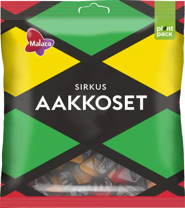 Malaco Aakkoset sirkus 340 g - Karkit - 6420256016527 - 1