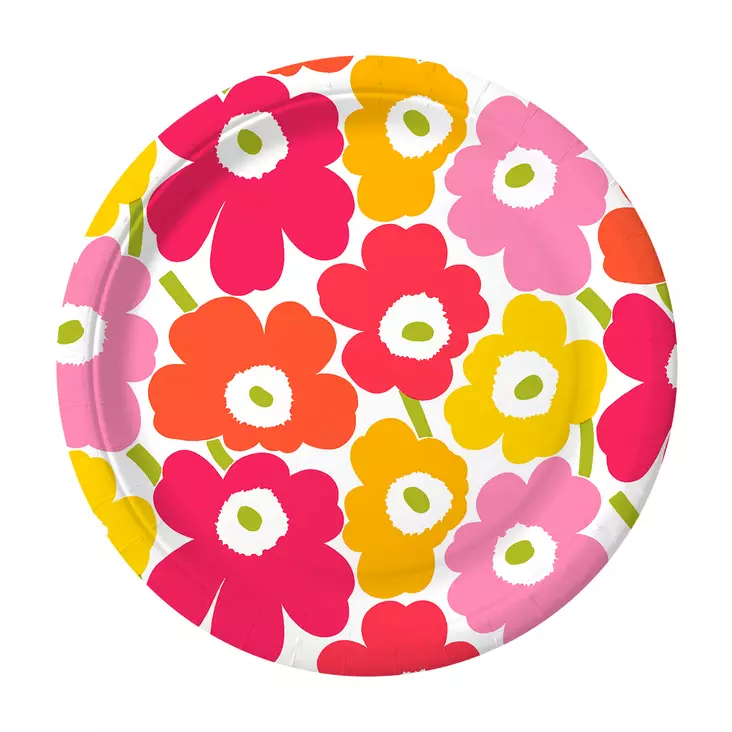 Marimekko lautanen 23cm 20kpl unikko - Kertakäyttölautaset - 6411631131027 - 1