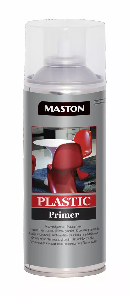 Maston Plastic Primer väritön 400ml - Spraymaalit - 6412494005227 - 2