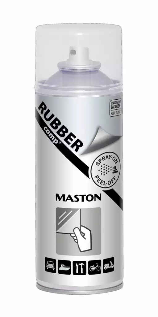 Maston RUBBERcomp väritön kiiltävä - Maalit - 6412490027377 - 2