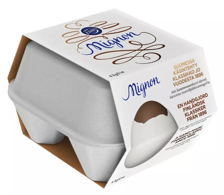 Mignon suklaamuna 4x52g - Suklaat - 6411401054167 - 1
