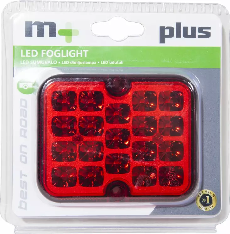 M+ LED TAKASUMUVALO 12V 100x80x28mm - Autotarvikkeet - 6417196774587 - 1