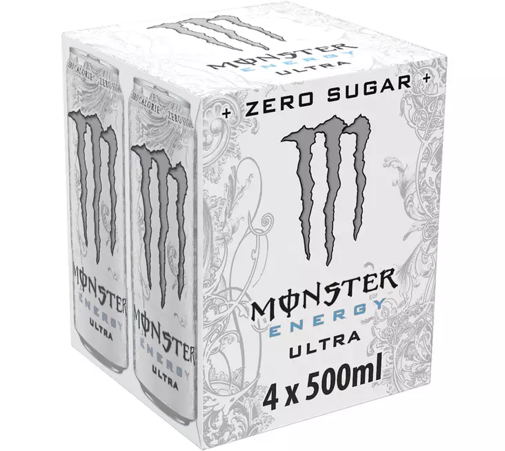 Monster ultra white 4-pack - Energiajuomat - 5056784904947 - 1