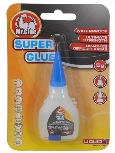 Mr.Glue Pikaliima vedenkestävä 5g - Pikaliimat - 8721037427777 - 1