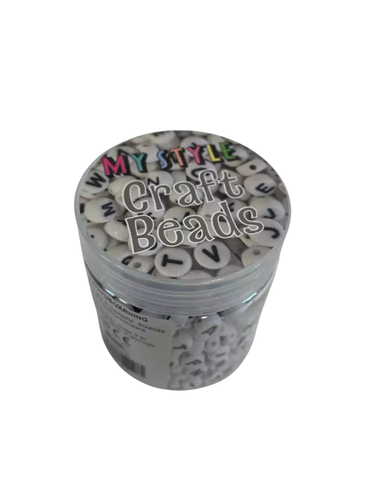 MyStyle kirjainhelmet musta - Askarteluhelmet - 6416570046937 - 1