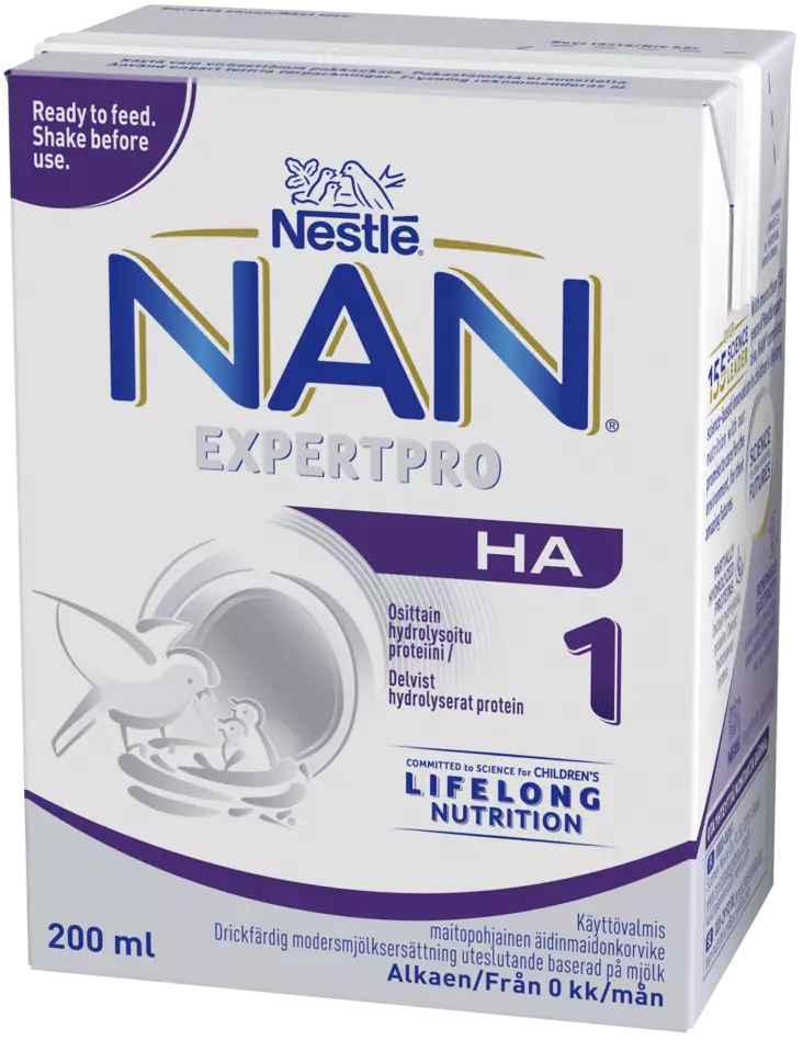 Nestle nan H.A.1 äidinmaidonkorvike 200m - Äidinmaidonkorvikkeet - 7613033507427 - 1