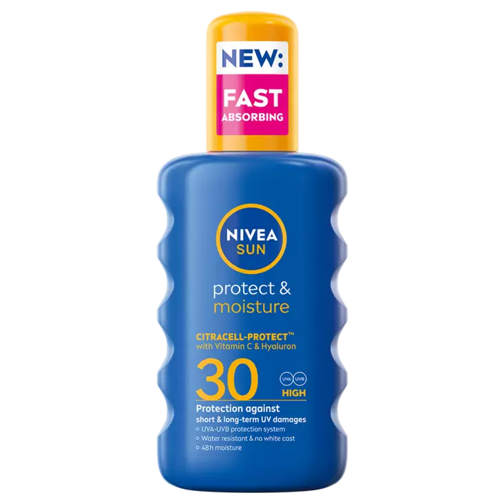 Nivea Sun SK30 protect&moisture 200ml - Aurinkorasvat ja itseruskettavat - 4005900370617 - 1