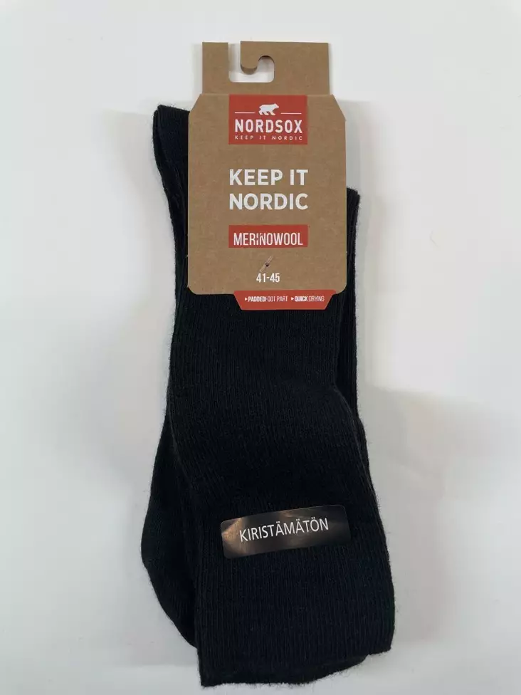 Nordsox merinovillasukka 41-45 - Miesten sukat - 6438159061957 - 1