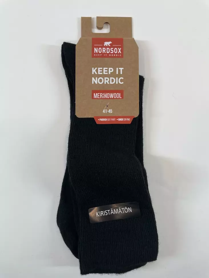 Nordsox merinovillasukka 41-45 - Miesten sukat - 6438159061957 - 1