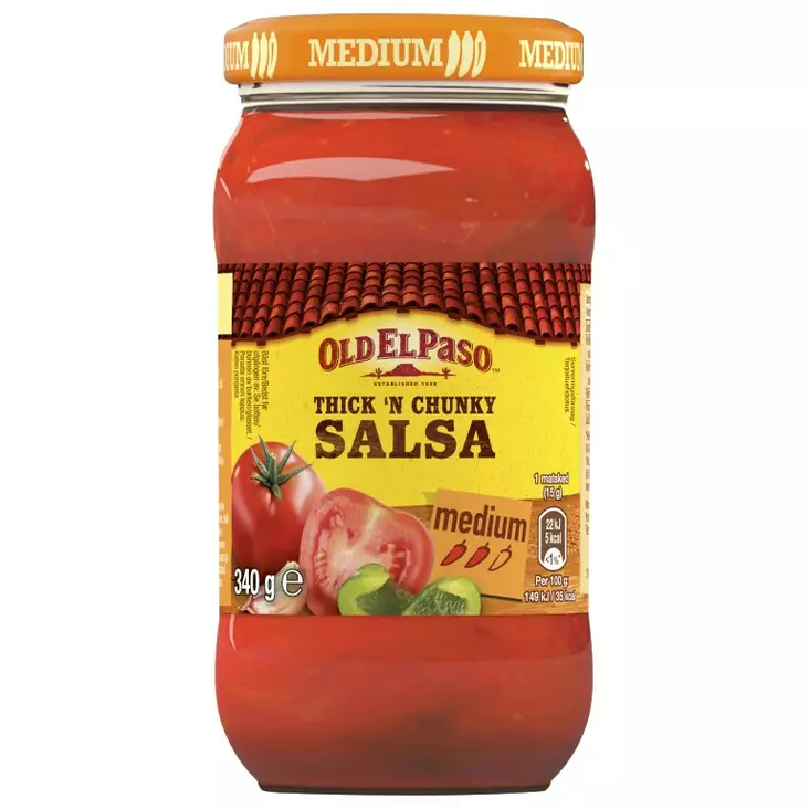 Old El Paso Thick´n Chunky salsa medium - Texmex-kastikkeet - 8410076400017 - 1
