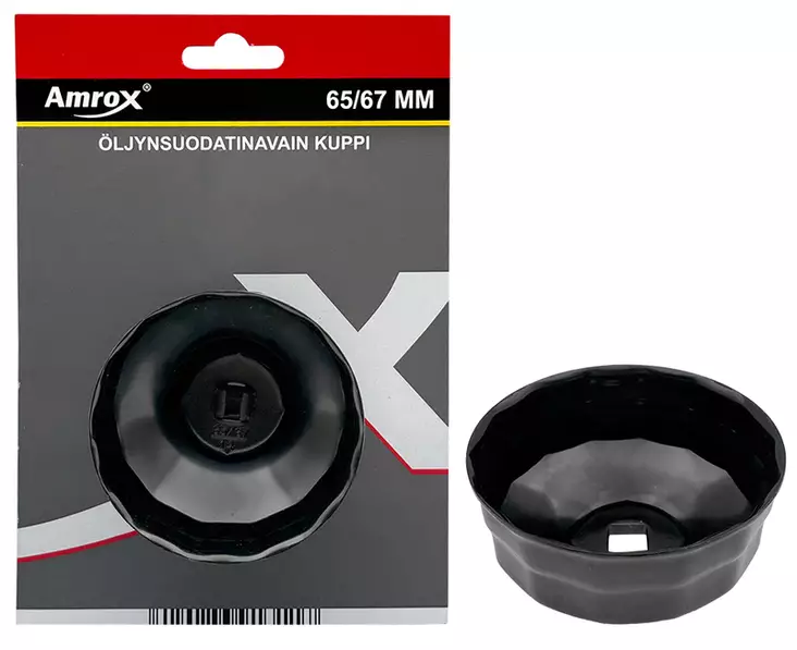 Öljynsuodatinavain kuppi 65/67mm - Huoltotyökalut - 6420286913117 - 1