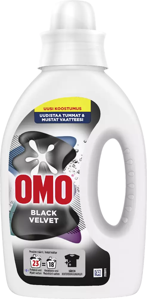 Omo Black Velvet 920ml - Pyykinpesu- ja huuhteluaineet - 8720181312427 - 1
