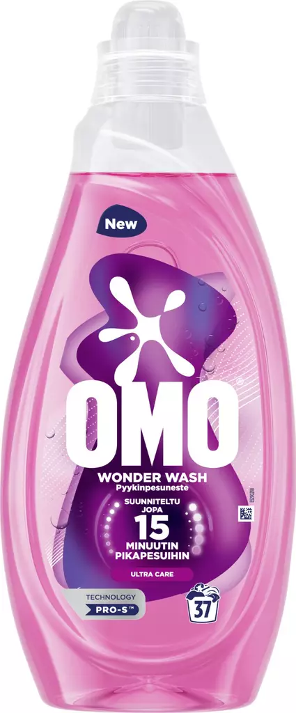 Omo Wonder Wash Ultra Care 1,48l - Pyykinpesu- ja huuhteluaineet - 8720181862137 - 1