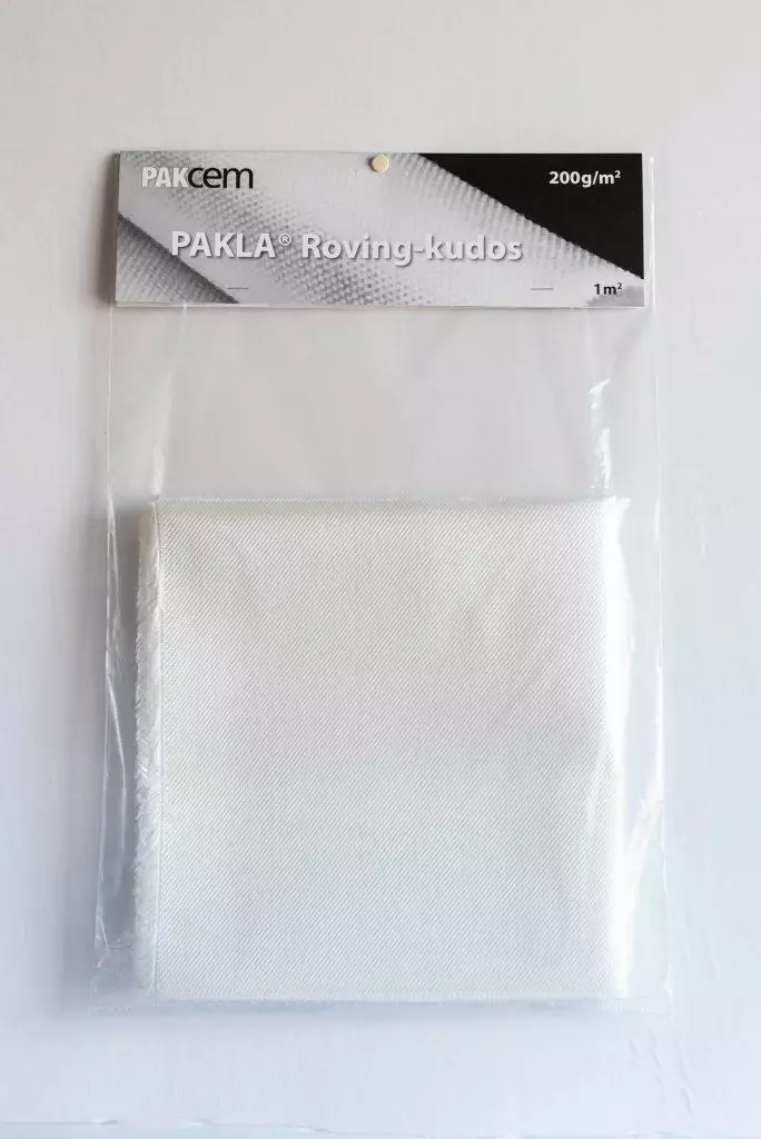 Pakla roving matto 1m² jäykistekangas - Lasikuitumaalit, hartsit ja kovetteet - 6411690008407 - 1