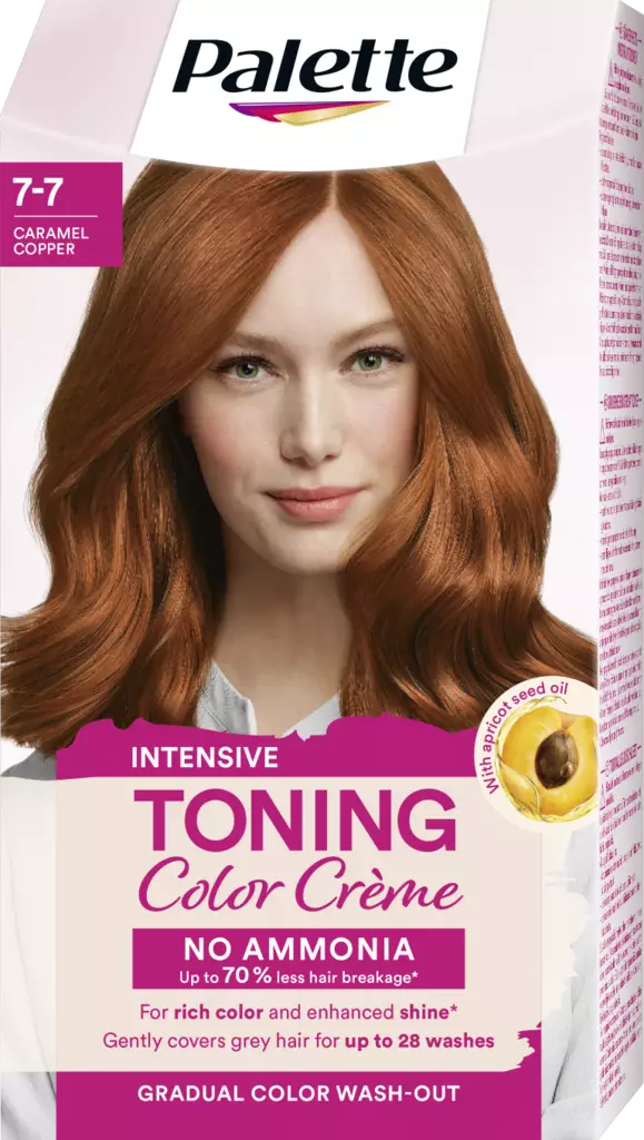Palette kevytväri 7-77 Caramel Copper - Hiusvärit - 7332531120067 - 1