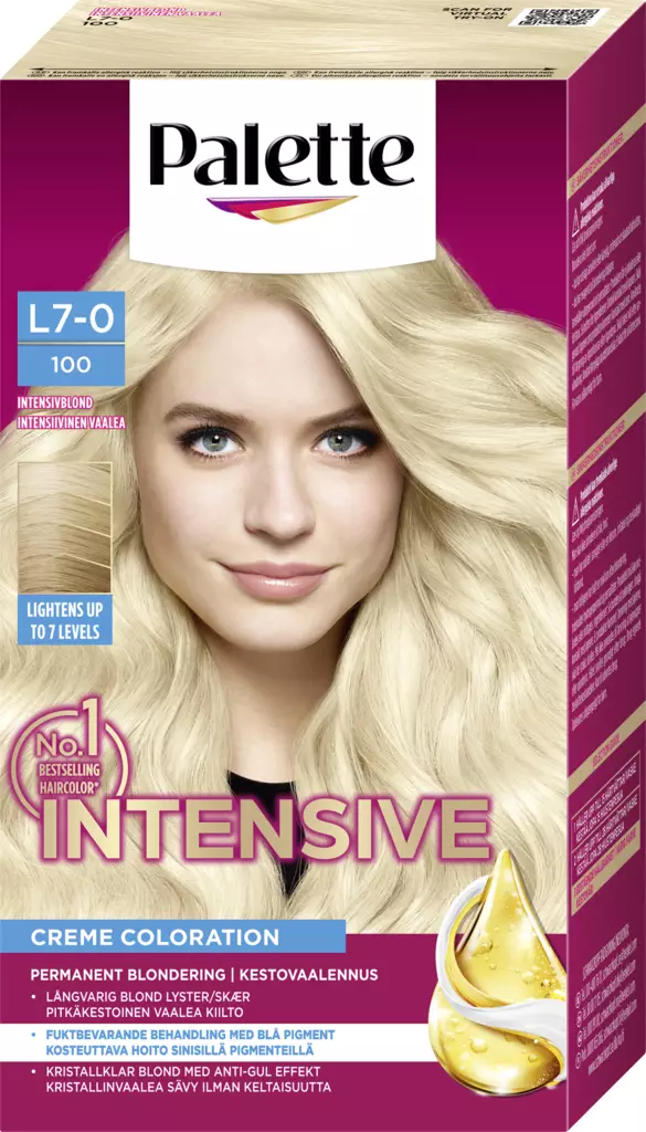 Palette L7-0 Ultr Int Lightener - Hiusvärit - 7332531122597 - 1