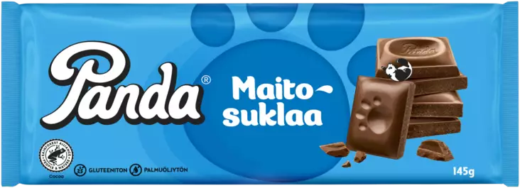 Panda maitosuklaa 145g - Suklaat - 6412500002127 - 1