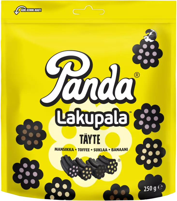 Panda Täytelakupala karkkipussi 250g - Karkit - 6412500072267 - 1
