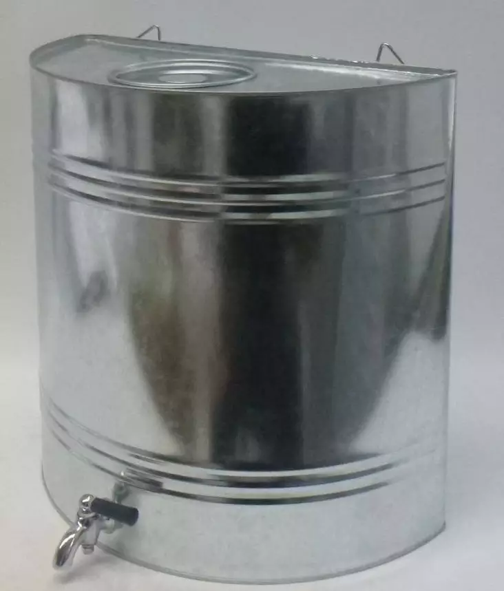 Pesusäiliö seinälle 15l sinkki - Pihakoristeet - 6438168112077 - 1