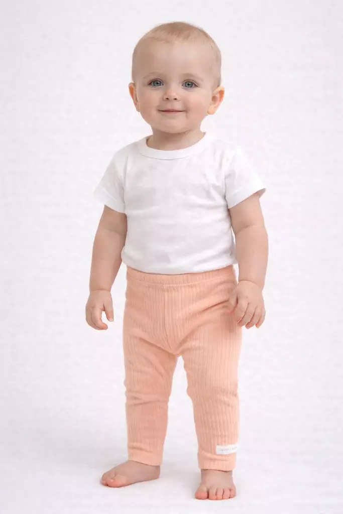 Peter&jKajsa Leggings 62/68 Apricot - Vauvanvaatteet - 7312591086947 - 1