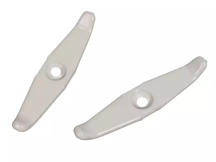 Pisla ikkunasalpa 60mm 4kpl valkoinen - Ikkunahelat - 6414671041387 - 1