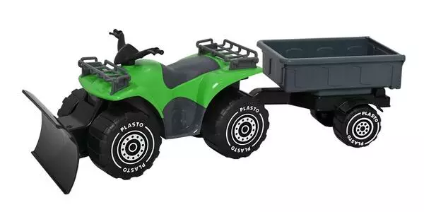 Plasto Mönkijä auralla - Leikkiautot ja kauko-ohjattavat autot - 6410310216017 - 1