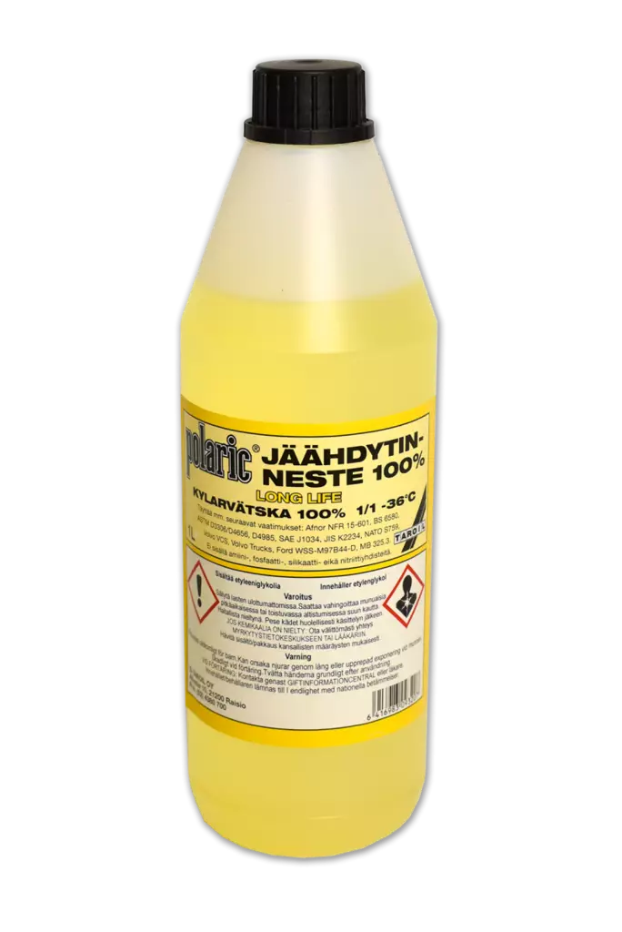 Polaric jäähdytinneste 1l keltainen - Jäähdytinnesteet - 6416983093207 - 1