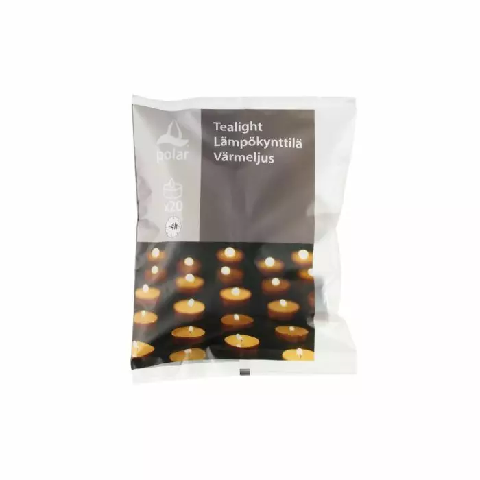 Polar lämpökynttilä 20kpl - Lämpökynttilät - 6410416384917 - 1