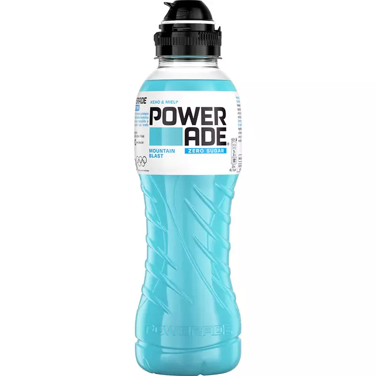 Powerade mountain blast zero 0,5l - Energiajuomat - 6415600592727 - 1
