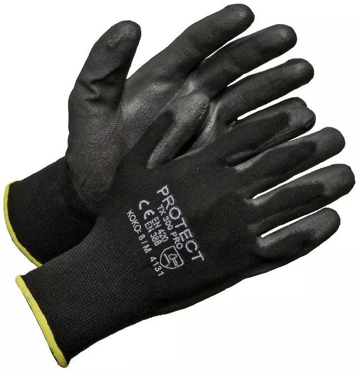 Pu-sormikas TX 300 pro koko XL/10 - Työkäsineet - 6419746109337 - 1