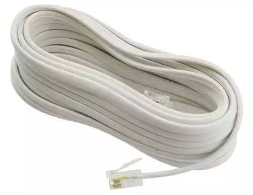 Puhelinjatkojohto USA 10m - Asennuskaapelit ja sähköjohdot - 6438140983107 - 1
