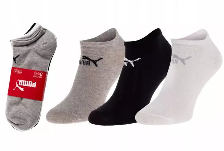 Puma Basic Sneaker Unisex Socks 39-42 - Miesten sukat - 8713537680387 - 1