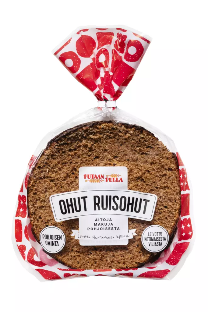 PutaanPulla Ohut Ruisohut 170g - Elintarvikkeet - 6411090041547 - 1