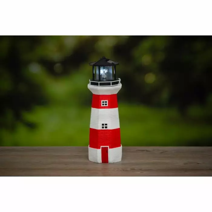 Puutarhapatsas majakka solarvalo 37cm - Pihakoristeet - 6410416452807 - 1