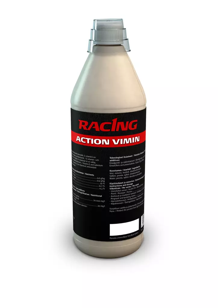 Racing Action vimin 1L - Hevosten vitamiinit - 6417679823207 - 1