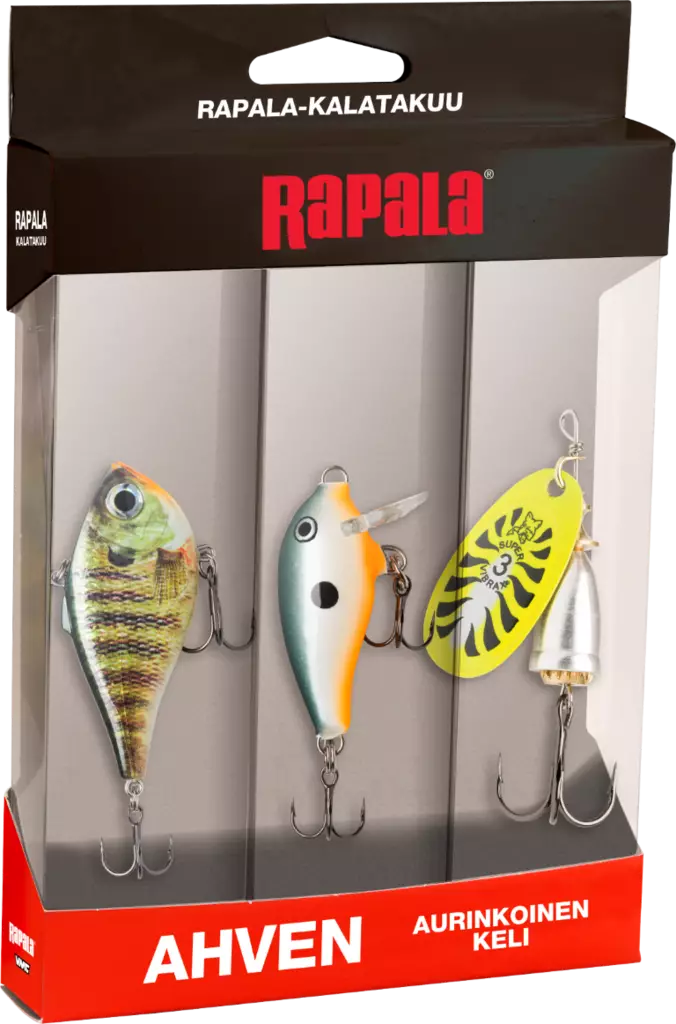 Rapala Kalatakuu Ahven 3 - Viehelajitelmat - 022677384047 - 1