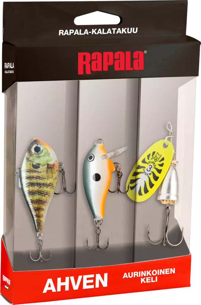 Rapala kalatakuu Ahven 3 - Viehelajitelmat - 022677384047 - 1