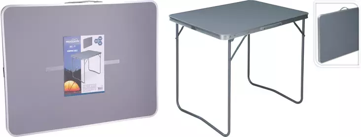 Redclif retkipöytä,taittojalat 80x60cm - Retkituolit - 8721037845717 - 1