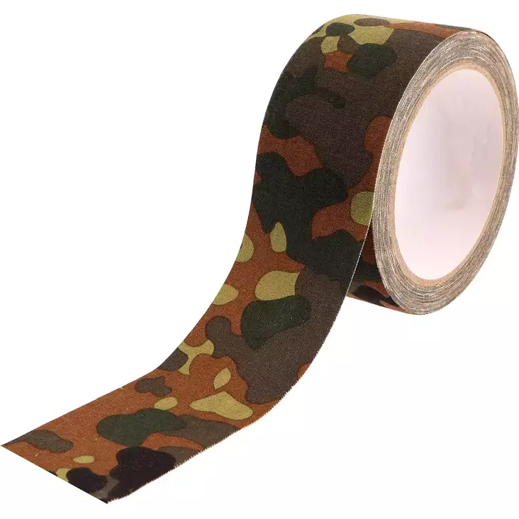Retki naamiointiteippi camo 50mmx10m maastokuvio vihreä - Retkeily ja metsästys - 6418536024577 - 1